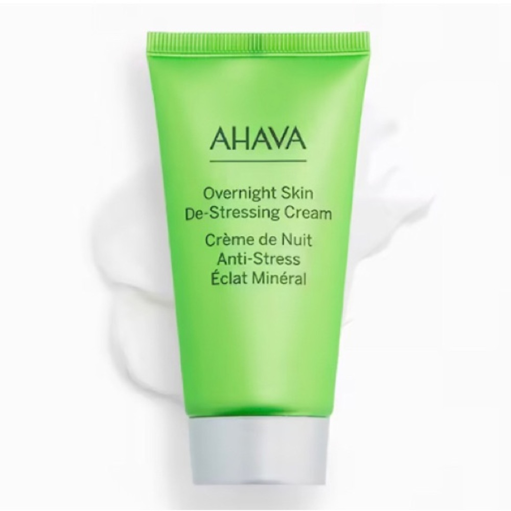 AHAVA Mineral Radiance Overnight De‑Stressing Cream Tube